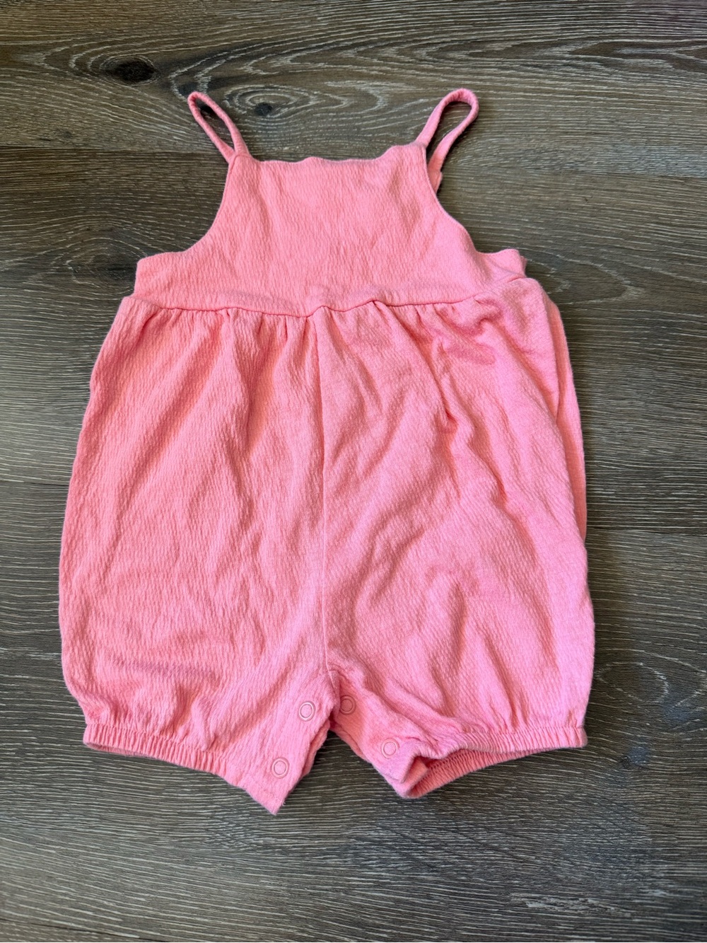 Carter's Coral Pink Baby Girls' Sleeveless Romper